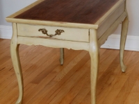 Two-tone side table