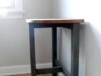Modern half-moon table