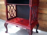 Chinoise-style side table