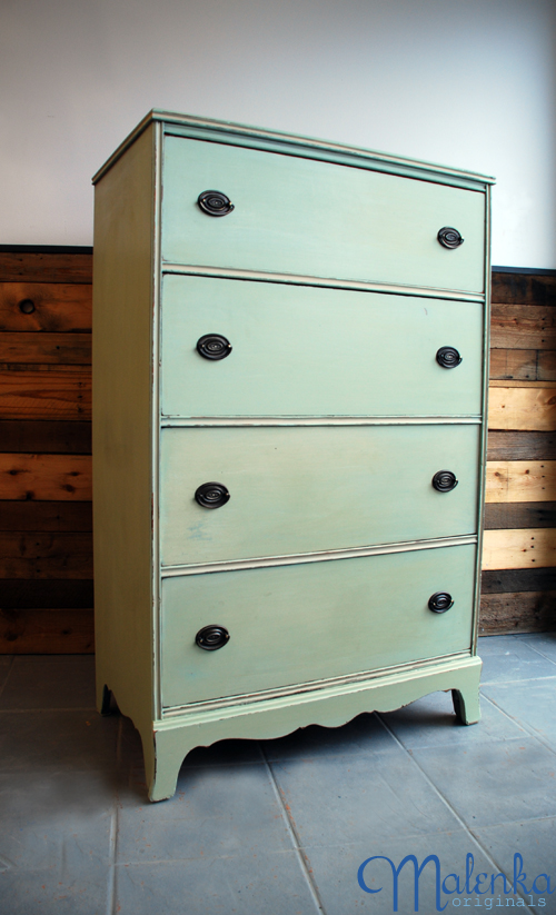 Minty Green Miss Mustard Seed Milk Paint