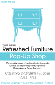 Third Annual Refreshed Furniture Pop-Up Shop